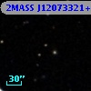 2MASS J12073321+0011557