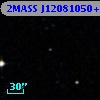 2MASS J12081050+0008132
