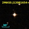 2MASS J12081654+0002508