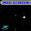 2MASS J12103330+0014398