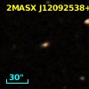 2MASX J12092538+0005352