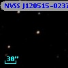 NVSS J120515-023743