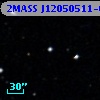 2MASS J12050511-0045574