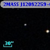 2MASS J12082259-0015550