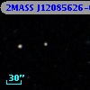 2MASS J12085626-0014334