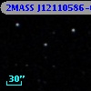 2MASS J12110586-0001059