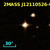 2MASS J12110526-0004453