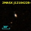 2MASX J12104228-0009321
