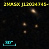 2MASX J12034745-0303006
