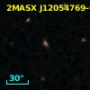 2MASX J12054769-0324383