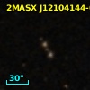 2MASX J12104144-0319131