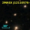 2MASX J12110576-0535343
