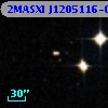 2MASXI J1205116-030934