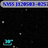 NVSS J120503-025741