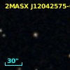 2MASX J12042575-0550396