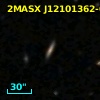 2MASX J12101362-0642358