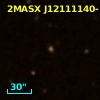 2MASX J12111140-1248476