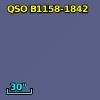 QSO B1158-1842