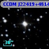 CCDM J22419+4814AB