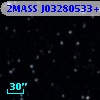 2MASS J03280533+4916513