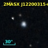 2MASX J12200315+3301431