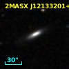 2MASX J12133201+2928552