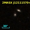 2MASX J12111570+2922239