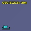 QSO B1218+304