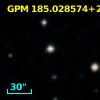 GPM 185.028574+29.973185