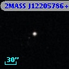 2MASS J12205786+2854243