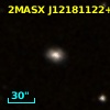 2MASX J12181122+2251464