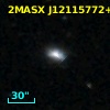 2MASX J12115772+2001397