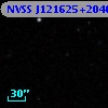 NVSS J121625+204044