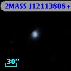 2MASS J12113808+1628423