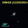 2MASX J12203263+1223308