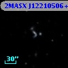 2MASX J12210506+1137529