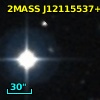 2MASS J12115537+1300116