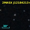 2MASX J12184213+1316397