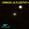 2MASX J12120747+0255263