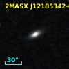 2MASX J12185342+0300513