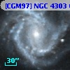 [CGM97] NGC 4303 Core
