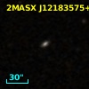 2MASX J12183575+0516564