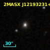 2MASX J12193231+0504304