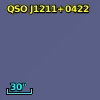 QSO J1211+0422