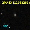 2MASX J12162261+0316208
