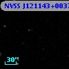 NVSS J121143+003743