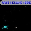 NVSS J121142+020218