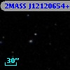 2MASS J12120654+0013225