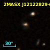 2MASX J12122829+0009283