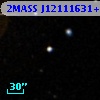2MASS J12111631+0010354